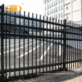 6ft high rod iron fencing, steel fence